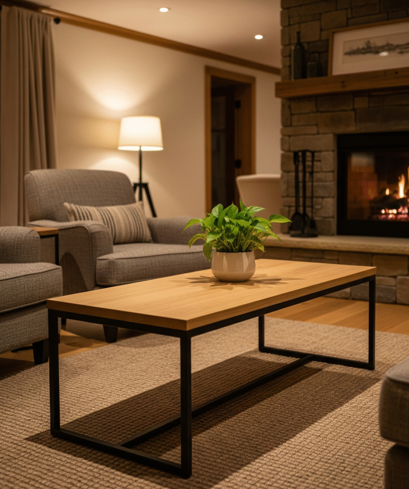 MESA DE CENTRO INDUSTRIAL